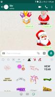 Celebration Stickers - Christmas New Year Stickers capture d'écran 3