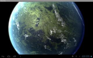 Planet Venus 3D Live Wallpaper 스크린샷 2