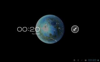 Moon Terra 3D Live Wallpaper capture d'écran 1