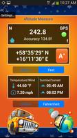 Altimeter GPS Calculator Lite ภาพหน้าจอ 1