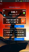 Altimeter GPS Calculator Lite captura de pantalla 2