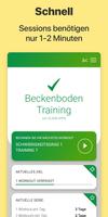 Beckenboden Training - Kegel Plakat
