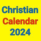 Christian calendar 2024 icon