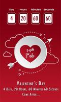 Valentine's Day Countdown Plakat
