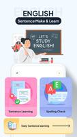 English Sentence Make & Learn постер