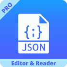 Icona Lettore ed editor di file JSON