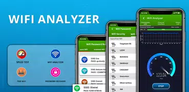 Wifi Password Recovery & Internet Speed Test