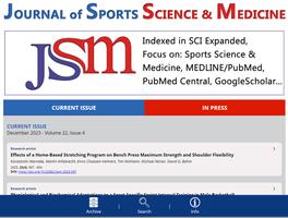 J Sport Sci & Med capture d'écran 2