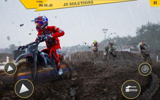 Supercross Dirt bikes:2xl game Plakat