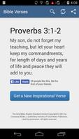 Inspirational Bible Verses Poster