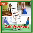 Kalb Workouts zu Hause Zeichen