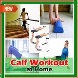 Kalb Workouts zu Hause Zeichen