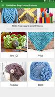 1000 + Free Easy Crochet Patterns capture d'écran 1