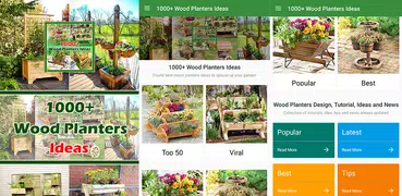 1000+ Holz Pflanzer Ideen