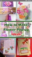 Cómo hacer una tarjeta pop-up de flores Poster