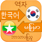 Korean Language Learning Myanm icône