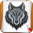 Learn How to Draw Wolves Step by Step आइकन