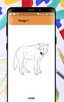 Сomo dibujar lobos paso a paso captura de pantalla 1