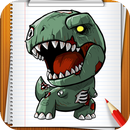 Learn How to Draw Dinosaurs Step by Step APK