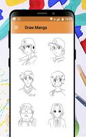 Learn How to Draw Manga Step by step 海報