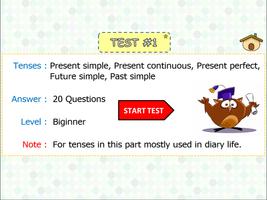 Tenses Workout for kids screenshot 3