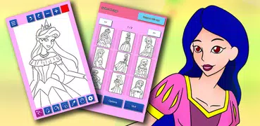 Coloring Page - Princess
