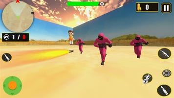 Squid Games K Sniper Challenge captura de pantalla 3