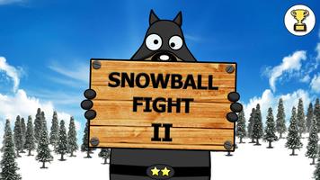 Snowball Fight II Superhero edition poster