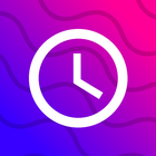 Desk clock icon