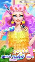 Beach Makeup Salon captura de pantalla 1