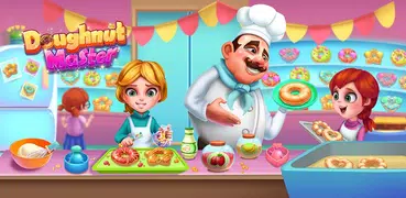 Сделать пончик:кулинарная игра