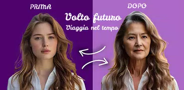 Volto futuro Viaggio nel tempo