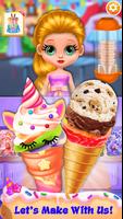 Ice Cream Games: Cone Maker ảnh chụp màn hình 2