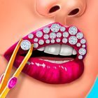 Lip Art: Beauty Lipstick Games icône
