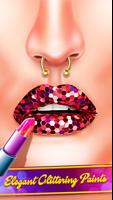 Lip Art: Beauty Lipstick Games Affiche