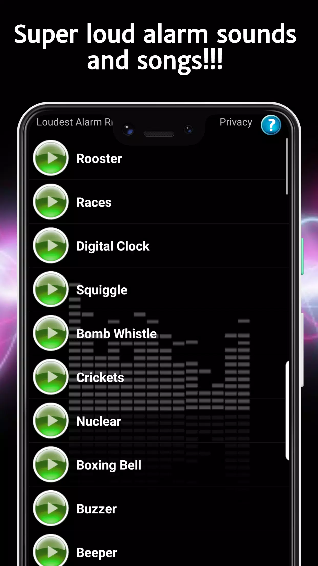 forte suonerie della sveglia APK per Android Download