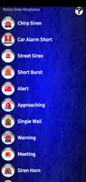 Police Siren Ringtones পোস্টার