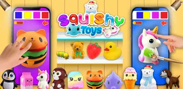 Squishy Toys Simulator Game - Anti stress Activity
