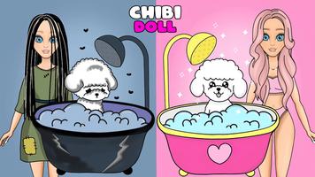 Chibi Doll Girl: Dress up Game capture d'écran 1