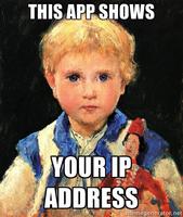 My IP Address Affiche