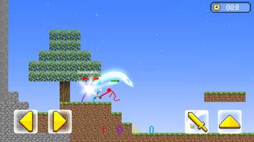 Stickman Hero Fight Battle War تصوير الشاشة 1