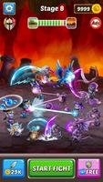 Epic Super Merge Dragons تصوير الشاشة 1