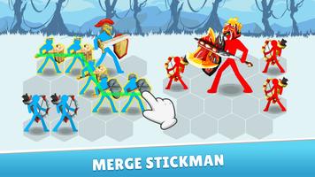 Merge Master- Stickman Warrior Affiche