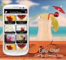 Kostenlose Cocktail Rezepte Plakat