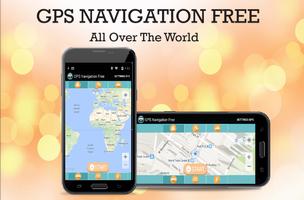 Nawigacja GPS Bezpłatne plakat