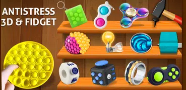 Anti stress fidgets 3D cubes - calming games