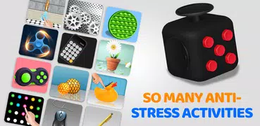 Anti stress app | stress relief games fidget cubes