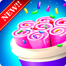 Ice Cream Rolls Stall | stir-fried Fair Food Shop APK