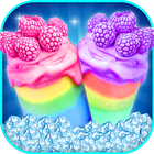 Rainbow Smoothie Maker & Icecream Milkshake ícone