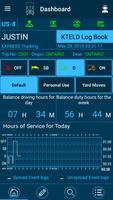 KTELD Pro Canada Trucking Logbook App syot layar 1